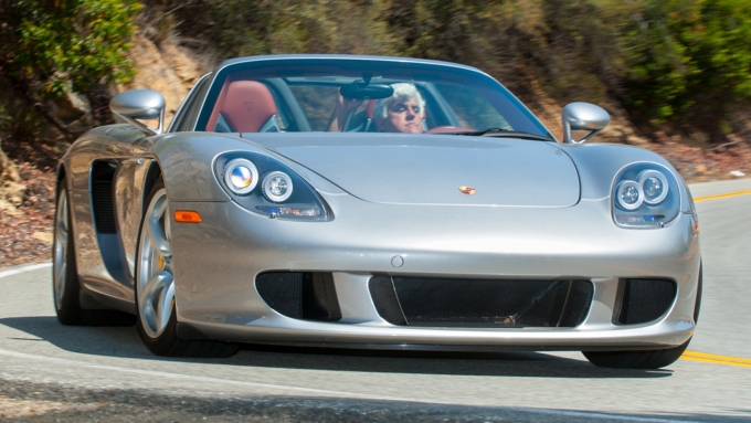 Jay Leno in his GT Silver 